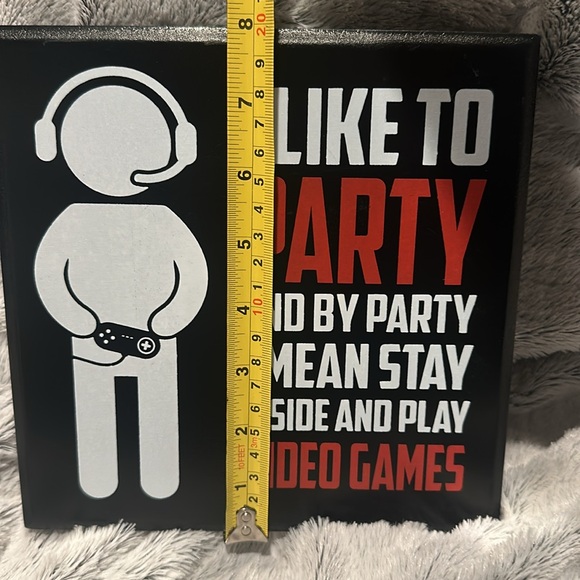 Gamer Decor Sign - Picture 4 of 4